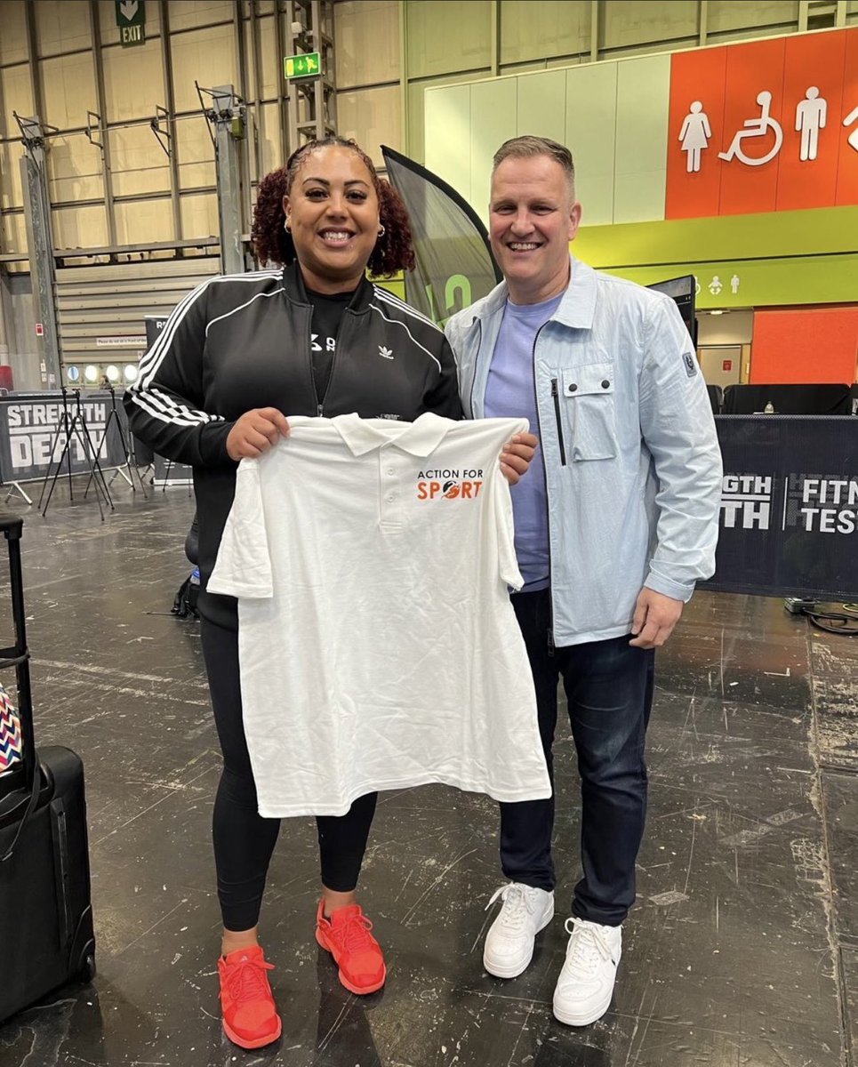 Action For Sport (@actionforsport) on Twitter photo On the 6th July I got the pleasure to go to the British Weightlifting Championships to watch AFS support Olympic silver medalist <a href="/Brownskinjessie/">Emily Campbell</a>
It was brilliant to meet Emily and support her in her win in the British Championships! 💪🏼🏆 On the 6th July I got the pleasure to go to the British Weightlifting Championships to watch AFS support Olympic silver medalist <a href="/Brownskinjessie/">Emily Campbell</a>
It was brilliant to meet Emily and support her in her win in the British Championships! 💪🏼🏆