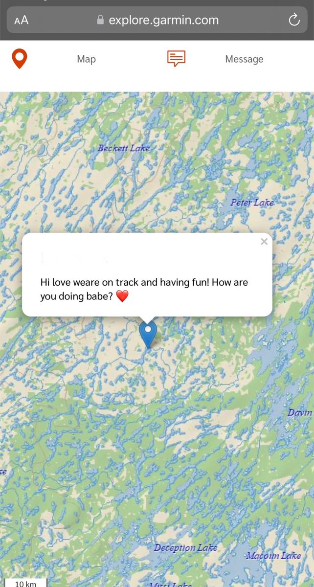 jaegah's tweet photo. He is still away for his whitewater canoeing trip up north with no cell service. I received one msg from him using his friend’s satellite phone. I miss him and his silliness! Few more days! https://t.co/vxU1DcWtRj