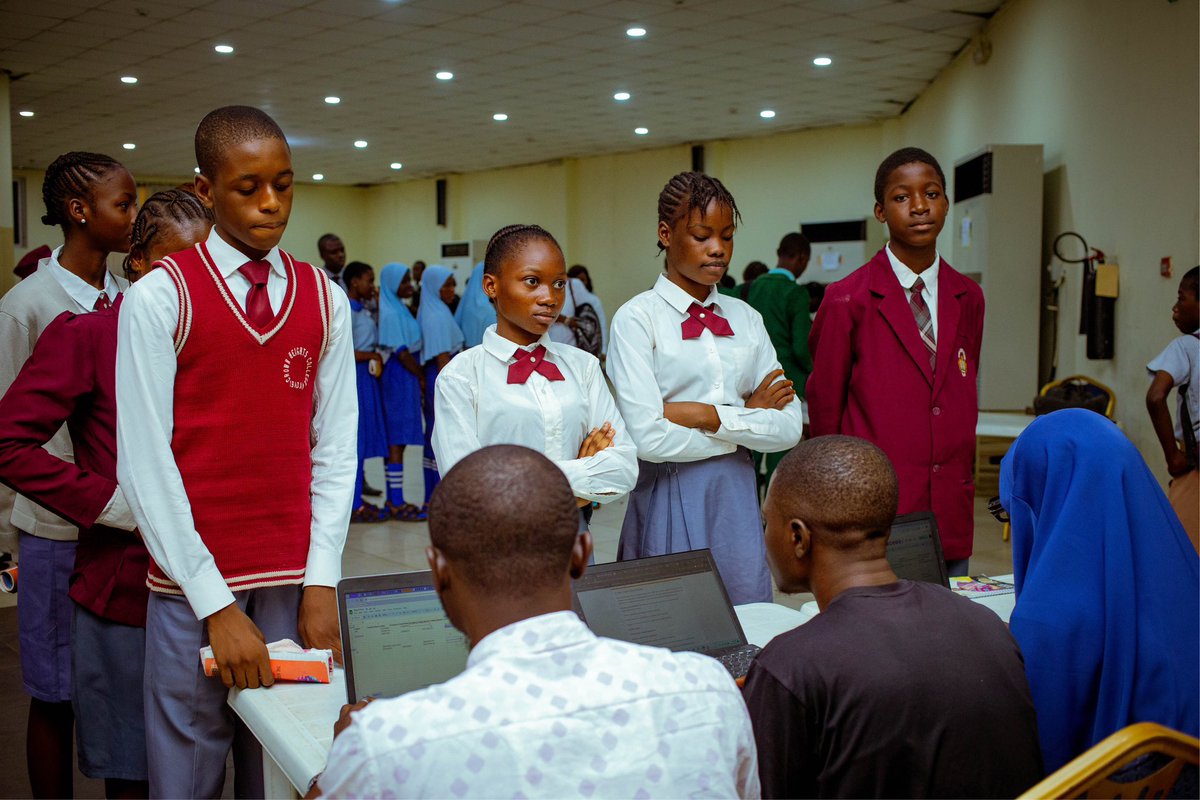 CodegarageA's tweet image. We are excited about the start of the 1000 Lines of Code initiative in partnership with the @oyostategovt 386konsult and Zeeh Africa 

We look forward to training these students further in the next 4 days.

#1000LinesofCode #CodeGarageAfrica #386konsult #ZeehAfrica