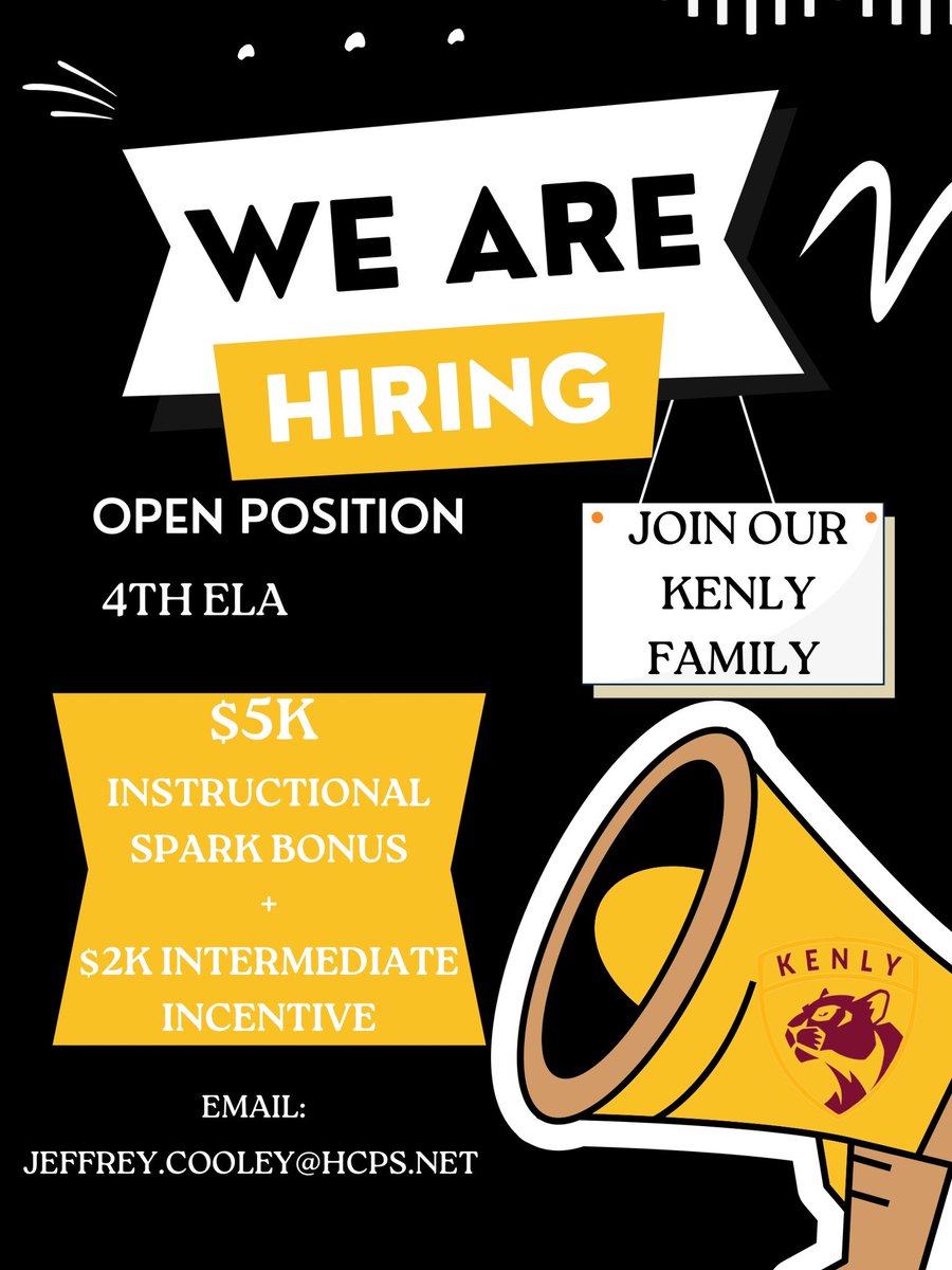 Come join our amazing team and family!