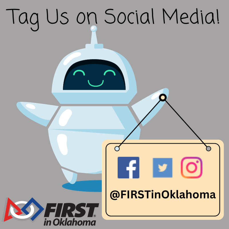 FIRSTinOklahoma's tweet photo. 📸✨ Share your journey! Don't forget to tag us this season so we can see and share your amazing moments with other teams! 🚀 Find us as "@FIRSTinOklahoma" on Facebook, Instagram, and Twitter. Let's connect and inspire together! #TagUs #FIRSTinOklahoma https://t.co/YG2BGurZGg