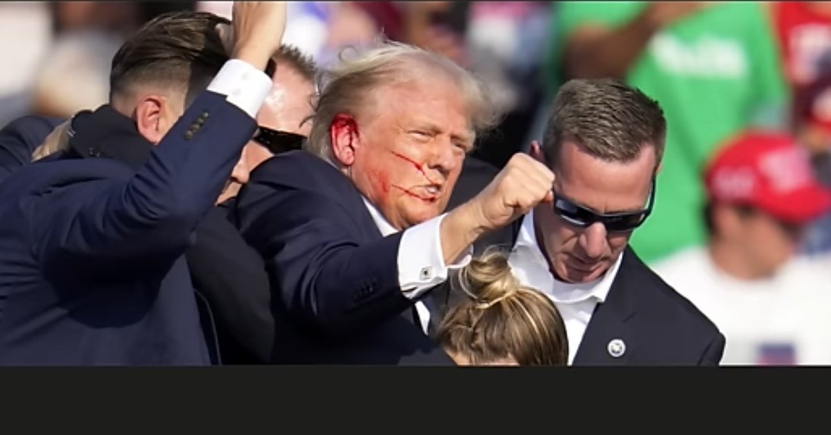 agisim01's tweet image. (Türkçe çevirisi aşagidadir/The Turkish translation is below)
👉What seems certain is this: The #bullet was fired to kill Trump, not to #intimidate him.
👉If the "#establishment #order" is behind it, as is often claimed here, #Trump will be eliminated or "brought into line" one