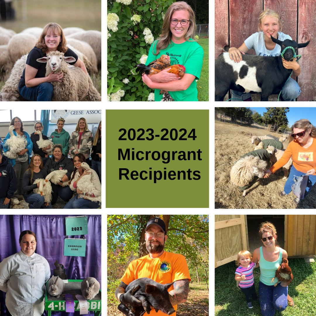 Just a couple of weeks left to apply for a Microgrant of up to $2,000. Learn more at livestockconservancy.org/micro-grant-pr…
