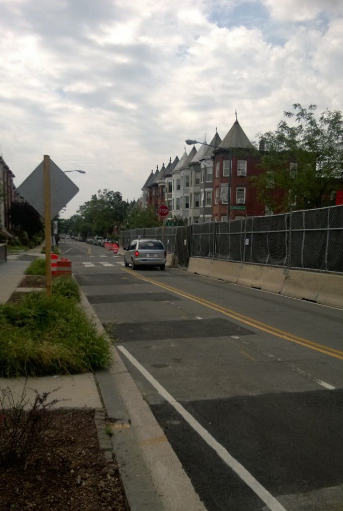 ScottRobertsDC's tweet photo. On This Date in 2014

around 1st & V St NW during the @dcwater #NETB project in #BloomingdaleDC 

#OTD