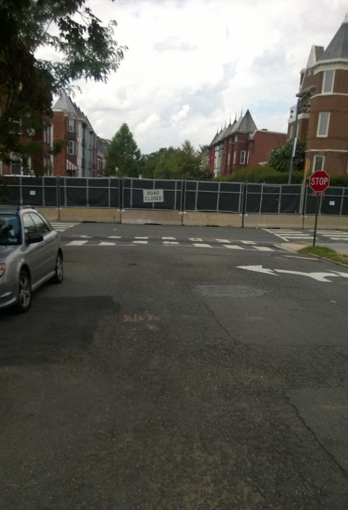 ScottRobertsDC's tweet photo. On This Date in 2014

around 1st & V St NW during the @dcwater #NETB project in #BloomingdaleDC 

#OTD