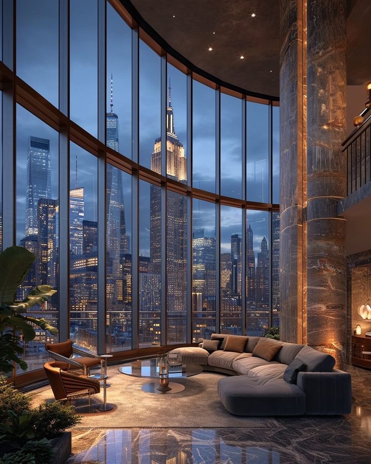 HOUSEPORN___'s tweet photo. Luxury penthouse in New York City. https://t.co/zJ3saZAvcL