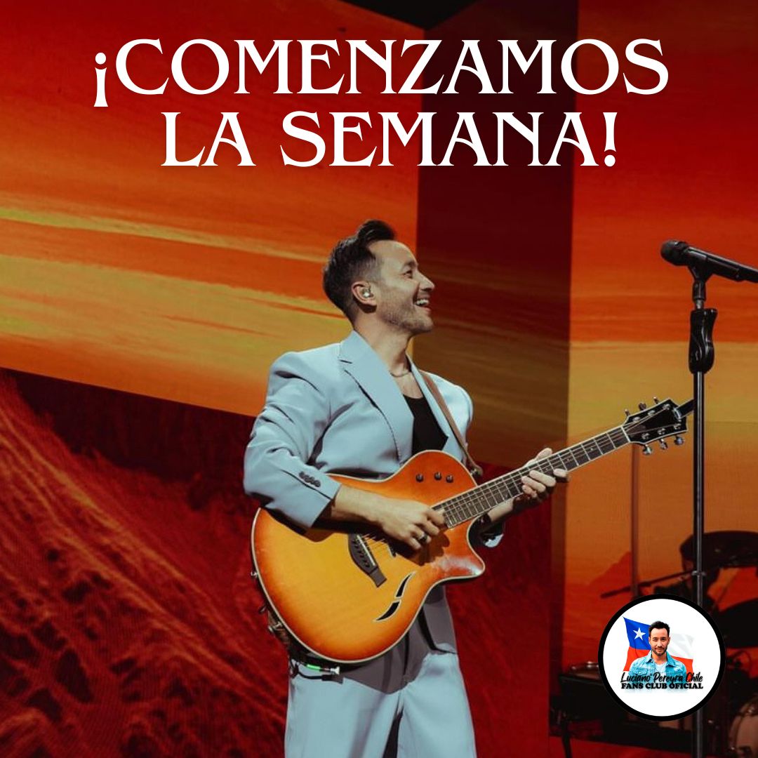 katitarozas's tweet photo. Comienza la semana escuchando a    @LucianoPereyra  ❤️  @umusicchile @UMArgentina  @lujanprod  @LPereyrachile @RadioPudahuel https://t.co/g6c9tFJb7q