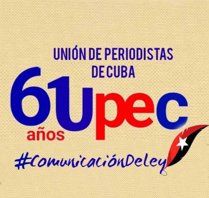 EPEPCentro's tweet photo. Muchas felicidades a todos los periodistas cubanos, en este 61 aniversario .
Gracias por el desempeño en la defensa de la #Revolución y de #Cuba #UPEC61
#JuntosXCuba #EpepCentro #GenteQueSuma https://t.co/UlcqmCvRKb