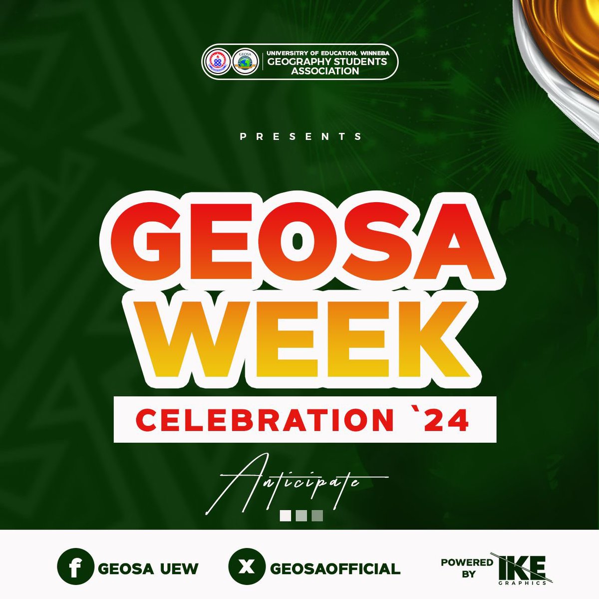 As Geosa is celebrating ,join hands ,come around and let us raise the banner of GEOSA high 

Yes We are the Ambassadors of Nature 🥰