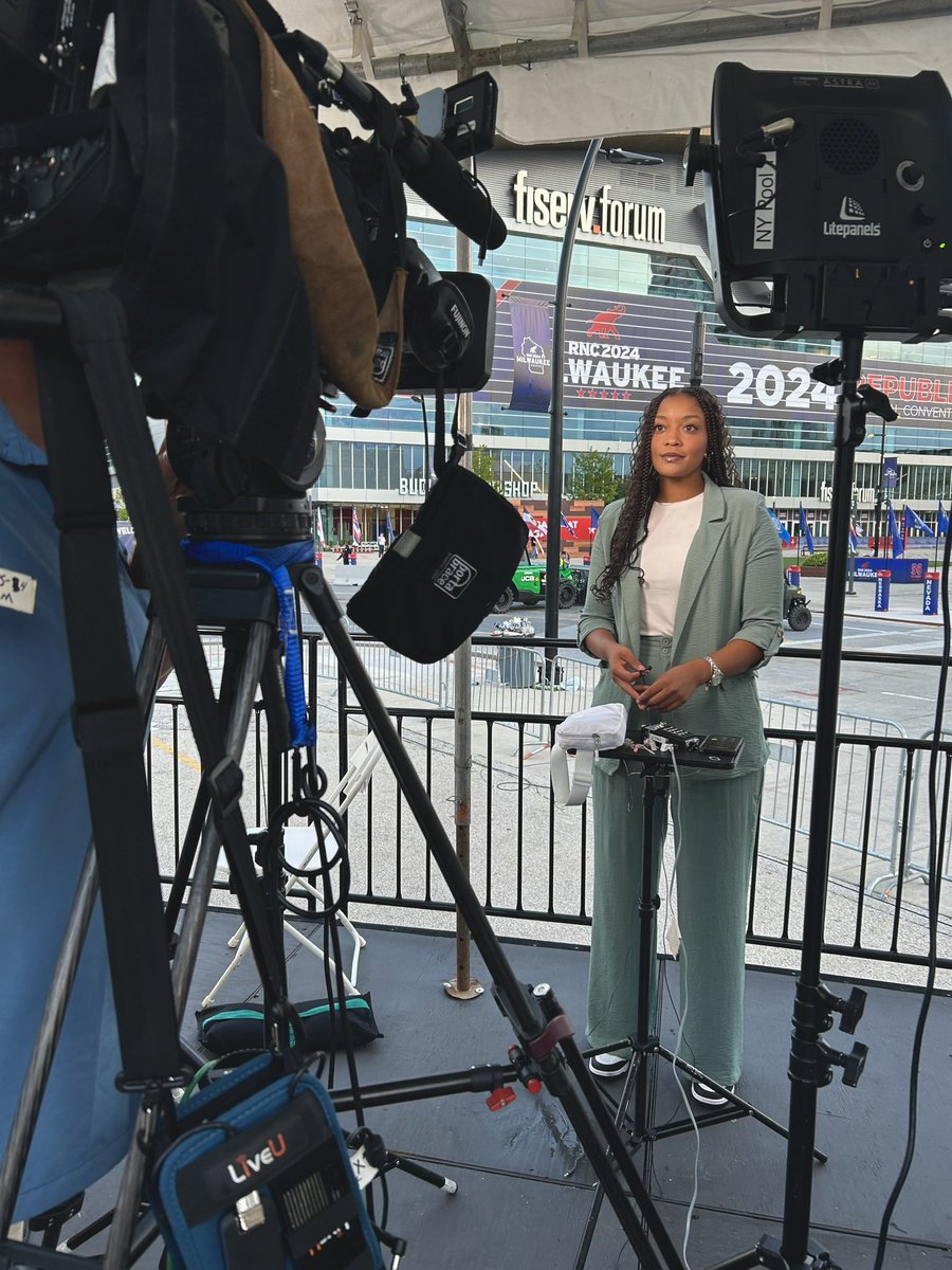 Democracy at our doorstep! Day one at the Republican National Convention 2024