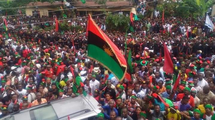 IPOB has one of the most powerful and effective chain of communication in the world.

The Nigerian intelligent service knew this, that is why they are so scared of Ndi Igbo joining the protest.

Tell Tinubu to Free Nnamdi Kanu if not, IPOB will likely join the protest and it will