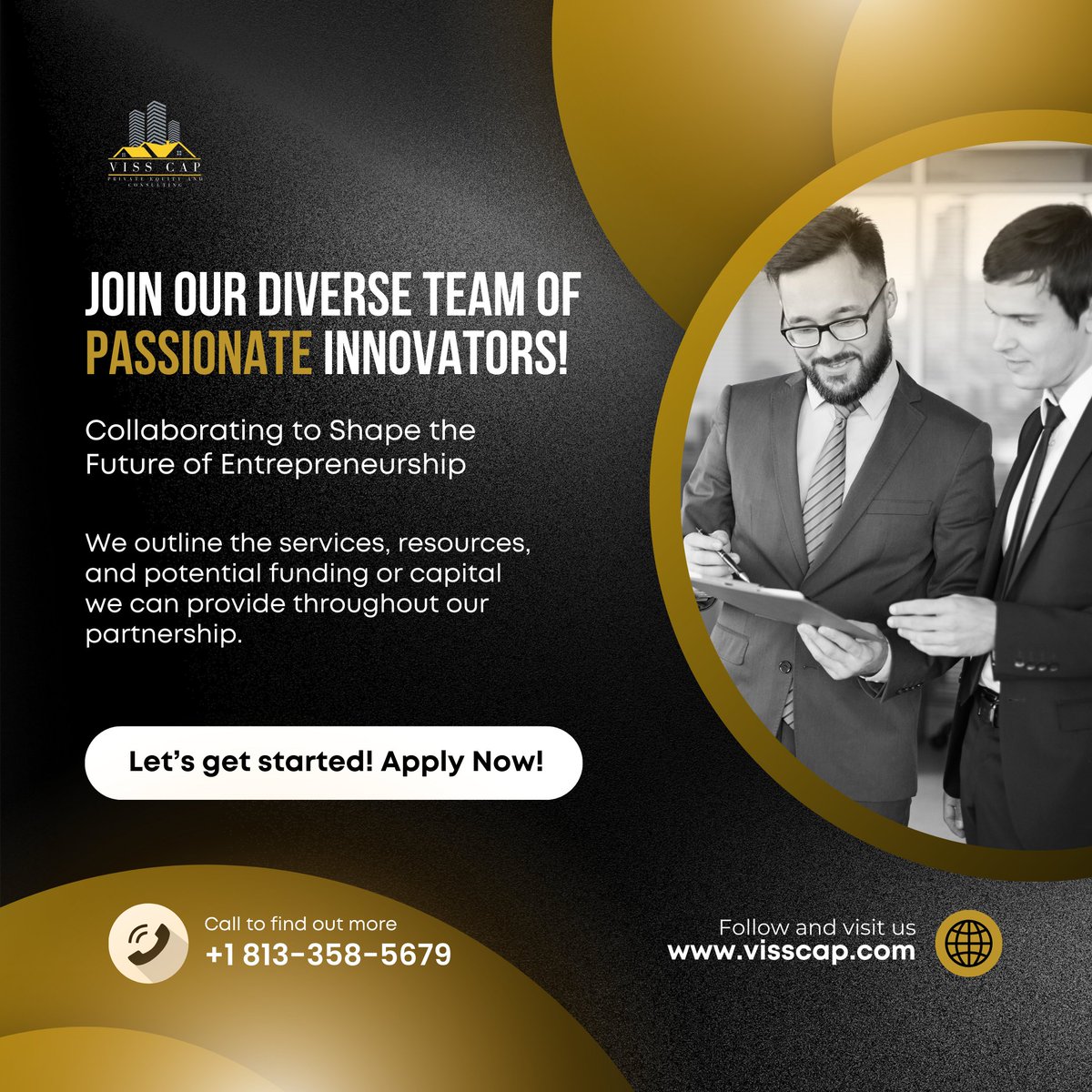 CooperVission07's tweet photo. Join Our Diverse Team of Passionate Innovators! At our core, we believe that diversity drives innovation and success. 🤝
#visscap #businessowners #entrepreneurs #businesspartnership #strategicteam #businessresources #comprehensiveservice  #buildingstartups #financialsuccess https://t.co/s25CKNLHAl