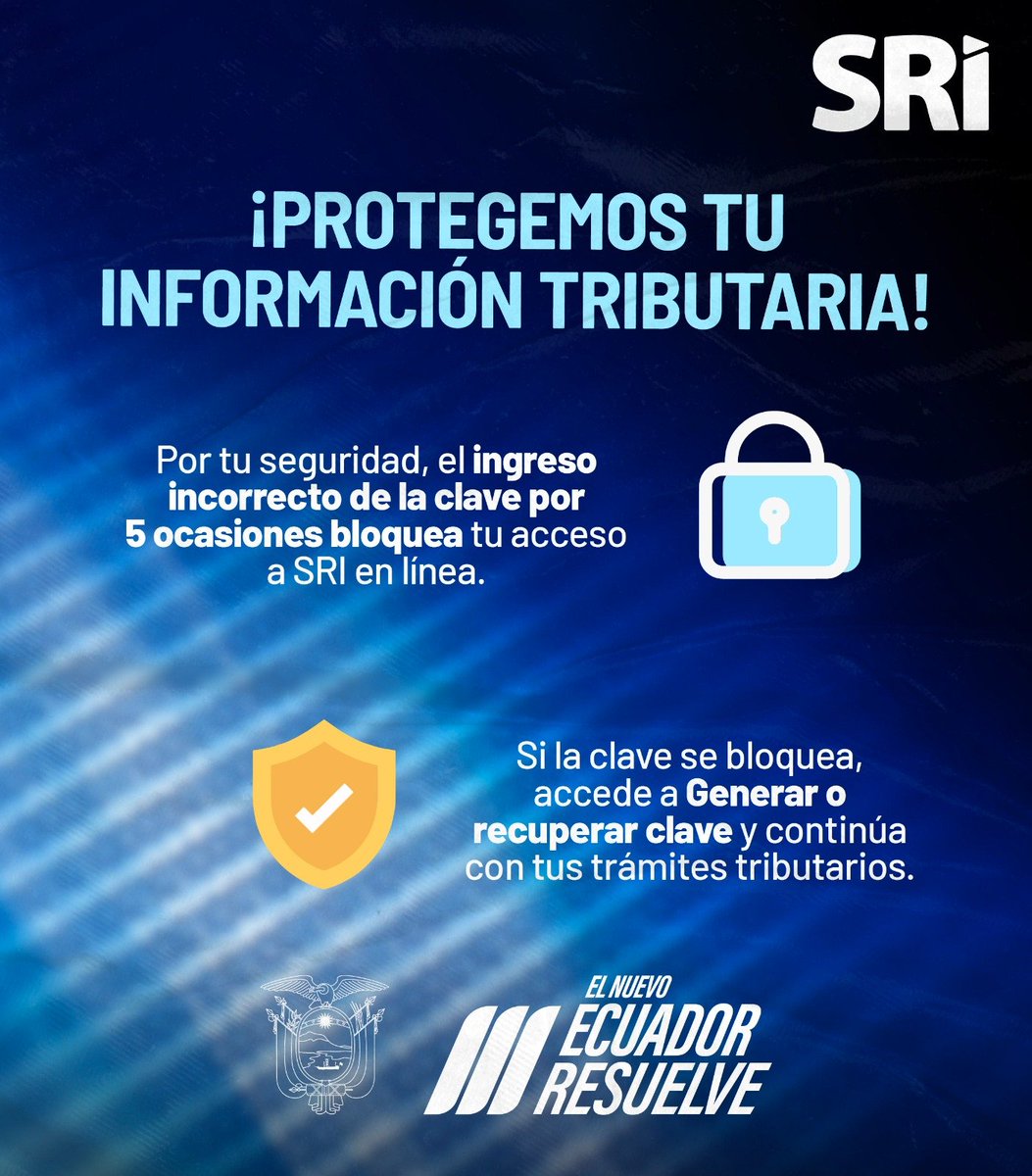 SRI Ecuador tweet media