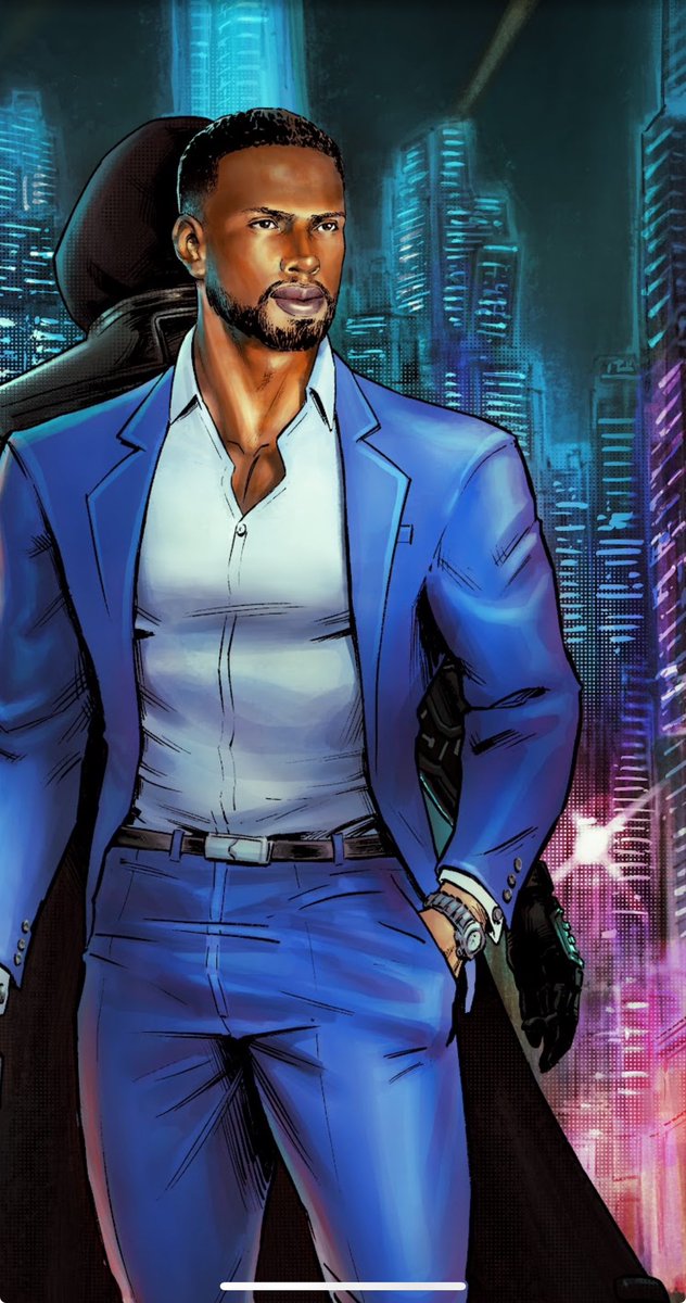 wayofpaman's tweet photo. We are in the final tweaking stages and then this bad boy is MINE! Dark Sentinel in his upgraded suit. Ain’t nothing to play with. You’ll see it some issues down the line.
-
Art by @fabyan.3d 
-
#ochosi #darksentinel #indiecomics #comicbooks #wayofpaman #houseofwise #orisha https://t.co/xasVUPsLQW