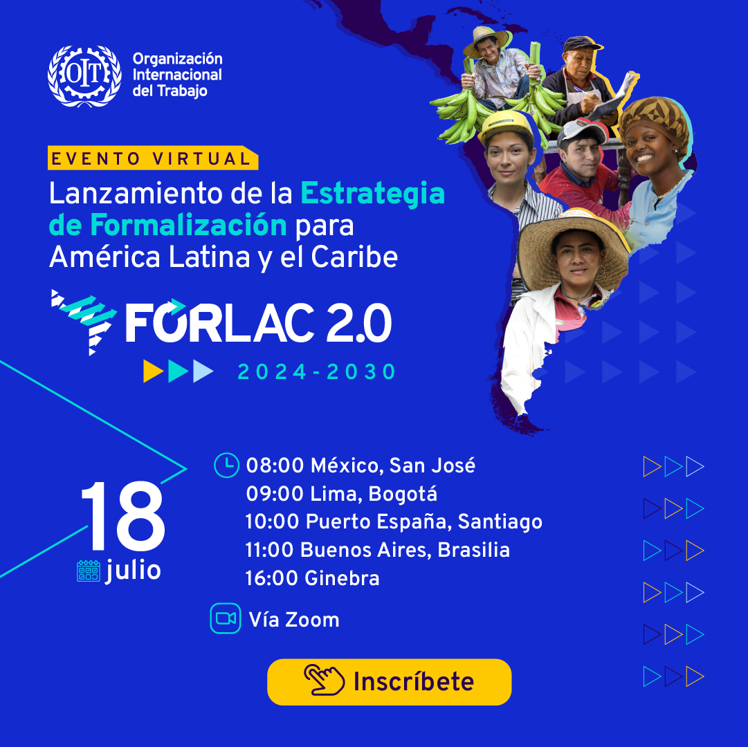 marcollinas's tweet photo. Este jueves 18 de julio el Secretario Ejecutivo de CEPAL acompañará el lanzamiento de la Estrategia FORLAC 2.0, bajo la cual OIT, CEPAL y otros actores estaremos trabajando en agendas de desarrollo productivo en varios países para reducir la informalidad. https://t.co/vrqIIGvdRQ https://t.co/5wxGEI6ef6