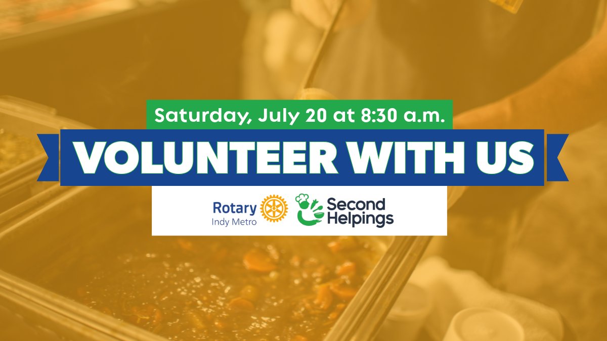 RCIndyMetro's tweet photo. We'll be at Second Helpings this Saturday for our monthly volunteer activity!

To sign up, you'll need to create a volunteer account. There are still plenty of  shifts open so we hope to see you there!

https://t.co/dRazQrkIY9 https://t.co/alFd6PcTNM