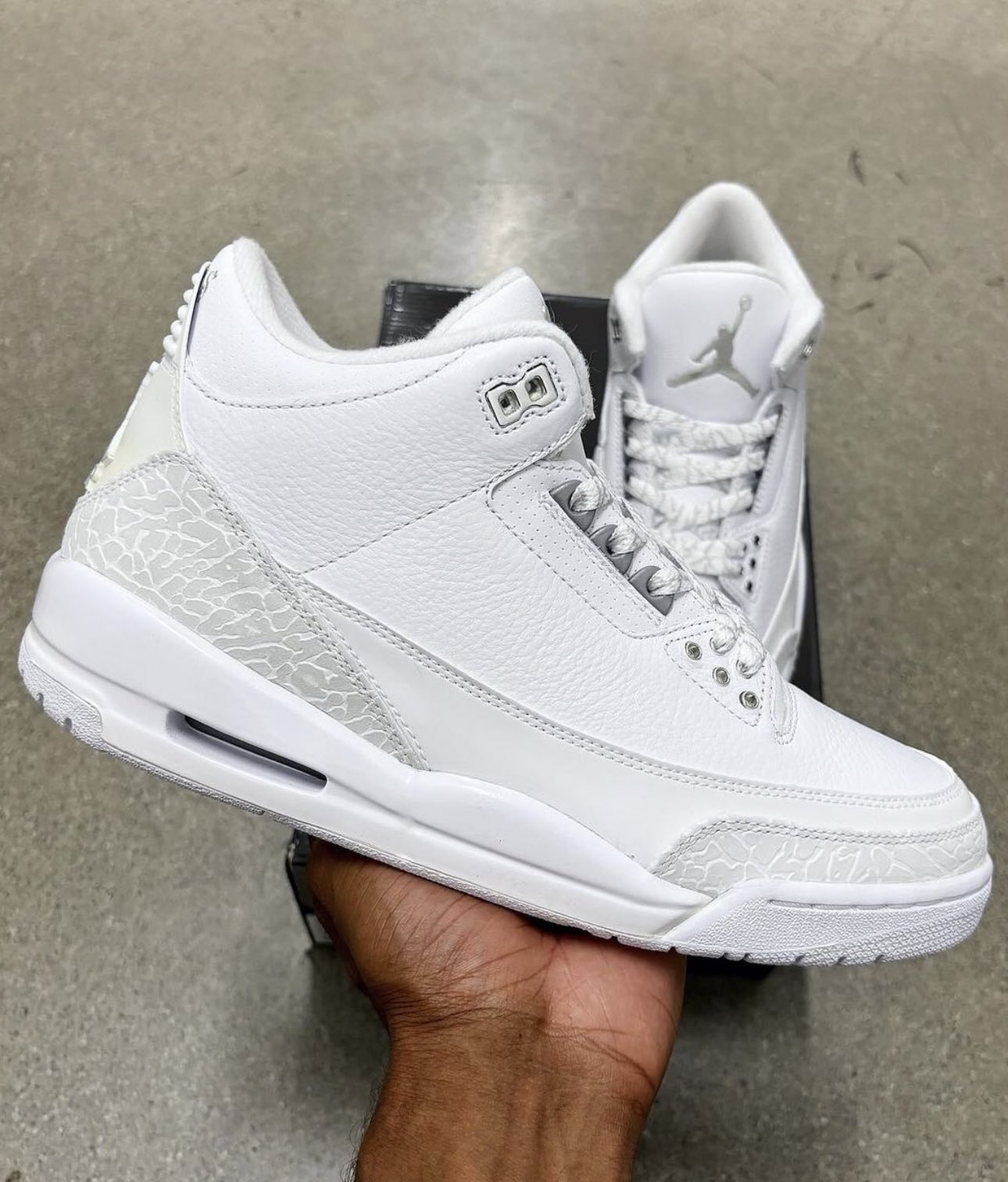 Retro 3 pure money sale