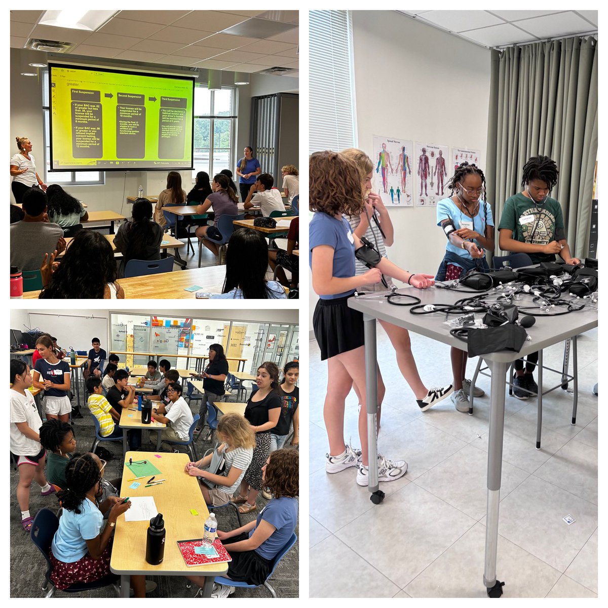 IAFultonSchools's tweet photo. We kicked off the week with Summer Bridge for our rising 9th graders. Getting to know IA and working on their Health credit. A huge part of being an IA student is being able to work collaboratively with peers @ia_kent @FultonCoSchools @iaptso #theIAway https://t.co/htwljRaZOX