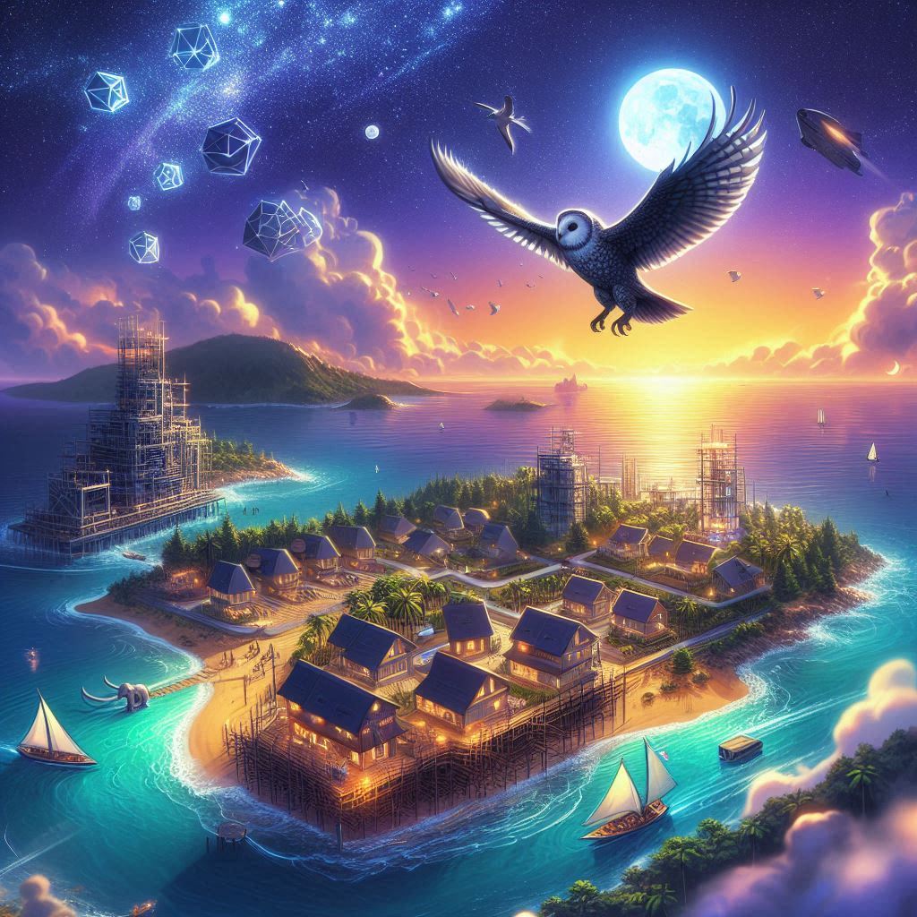 mogby_'s tweet photo. Let's break ground! ️ Witness the construction of the MOGBY island project commence in Q4. 

We'll also list MOGBY on major cryptocurrency exchanges. #MOGBY #cryptocurrency #construction https://t.co/zH3uevkAtw