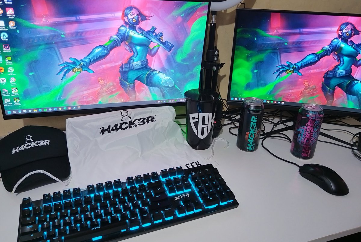 fershoplays's tweet photo. Nuestros amigos de @H4CK3Rbrand nos mandaron un drop y hermosos regalitos
Link del unboxing en la primera respuesta
#Boostyourstats #Gameenergy #gamingboost https://t.co/IFT0gSWR5H