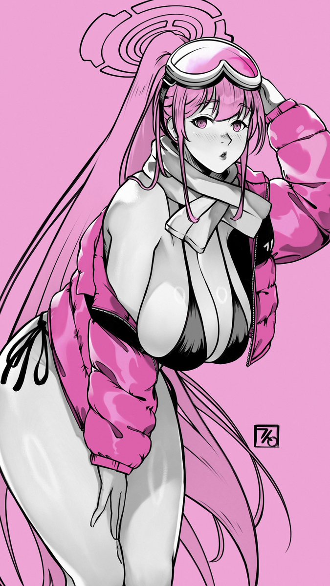 lawkimm's tweet photo. Here’s Swimsuit Eimi. Sadly didn’t pull for her 🥲 Hopefully she’ll spook me during 6% banner.
#eimi #ブルアカ #bluearchive https://t.co/ZDBTscy8Am