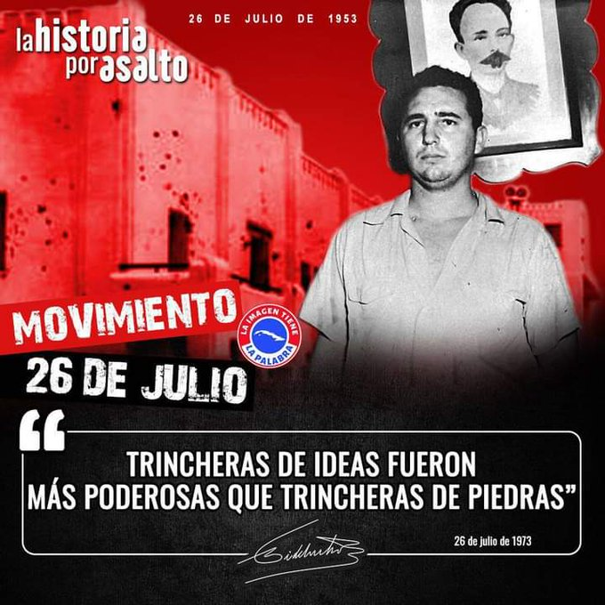 AdaCmkc's tweet image. Trincheras de ideas fueron más poderosas que trincheras de piedras
#LaHistotiaPorAsalto 
#SantiagoDeCuba #Cmkc