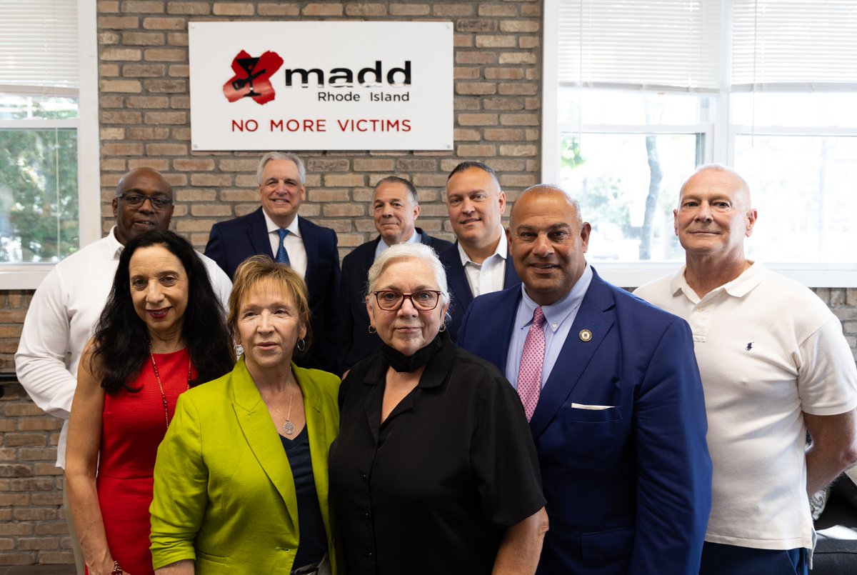 Patience pays off!
That was the consensus as <a href="/RIHouseofReps/">Rhode Island House of Representatives</a> <a href="/RepPatSerpa/">Patricia Serpa</a> &amp; <a href="/RISenate/">Rhode Island Senate</a>  Susan Sosnowski celebrated legislation aimed at keeping Rhode Island safe. The "lookback" period will now be 10 years in RI for DUI's.  
🎥To watch event: capitoltvri.cablecast.tv/show/9486?site…