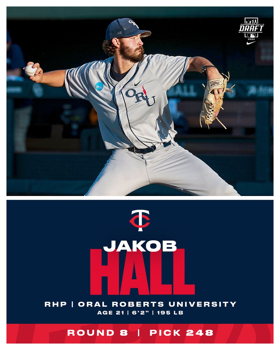 Hall knows Ball!

With the 248th pick in the 2024 #MLBDraft, we have selected Jakob Hall.