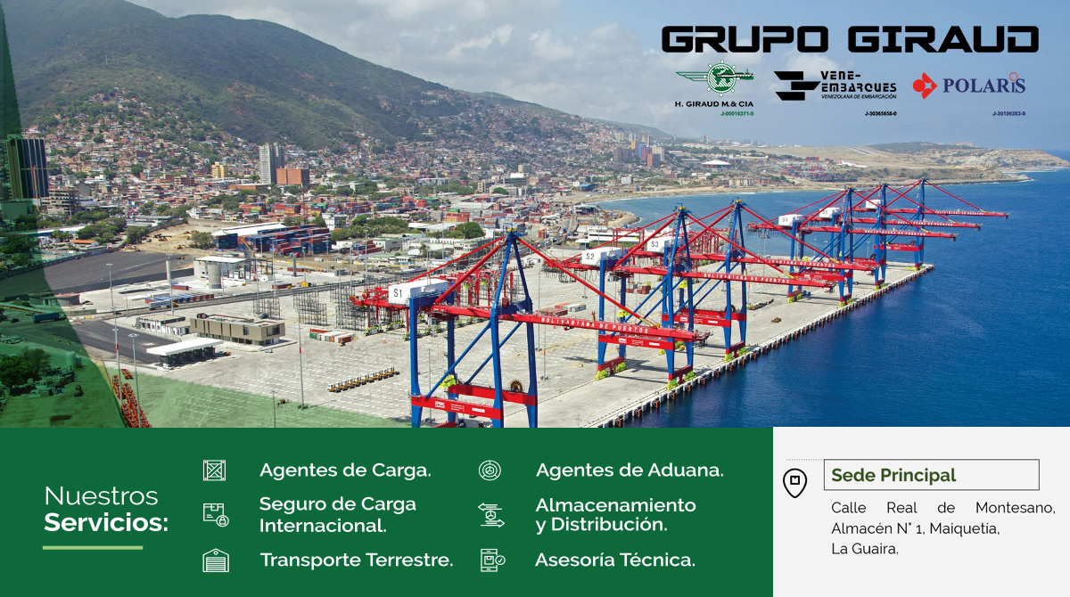 Nuestra sede principal ubicada en La Guaira contamos con personal capacitado, con herramientas y tecnología para realizar sus operaciones de Importación y Exportación en todas y cada una de sus fases de la manera más eficiente y segura posible. #Carga