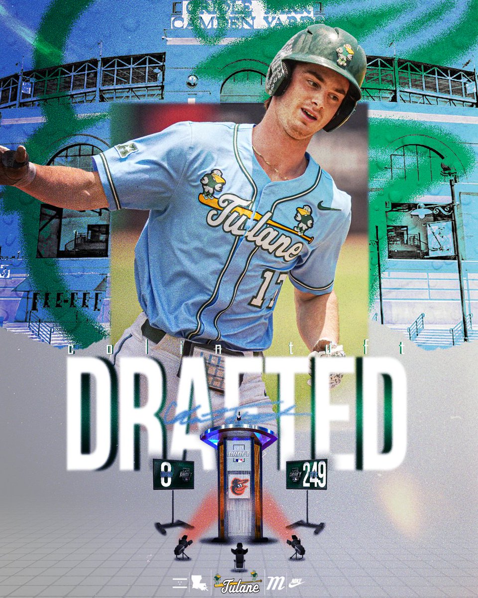 Another Sluggerbird heading to Birdland! Congrats, Colin!

#RollWave 🌊⚾️