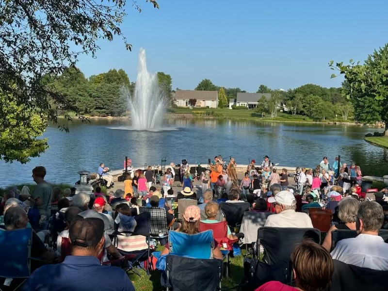 _thornwood's tweet photo. Our team at #ThornwoodFinancial had a fantastic time at the Summer Concert Series event at Del Webb in Huntley! 

Shindig, the 60s tribute band, delivered an amazing performance that took us on a nostalgic journey. 

We look forward to attending more events like this! https://t.co/CZX1tu8LsO