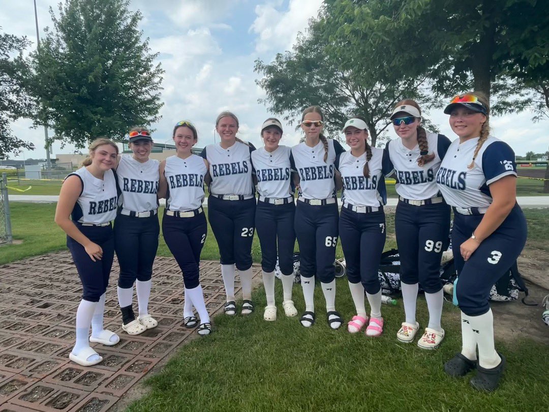 mackmcgrath2025's tweet photo. Ended our season this weekend at Nationals, happy I could play with these girls this season. I batted .345 for the year, pitching 56 innings with over a 2:1 strikeout to walk ratio and a WHIP under 1.3, can’t wait to start putting in work for fall! @Coach_Zimny @claireschapker https://t.co/DODkzmKGfV