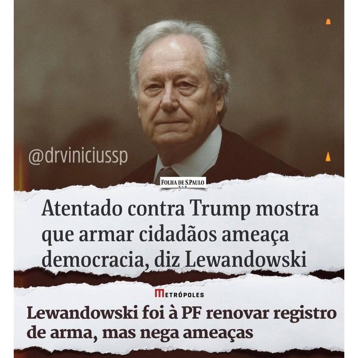 TumultoBR's tweet photo. Segurança pra mim, insegurança pra você. https://t.co/WyQYrb9T1c