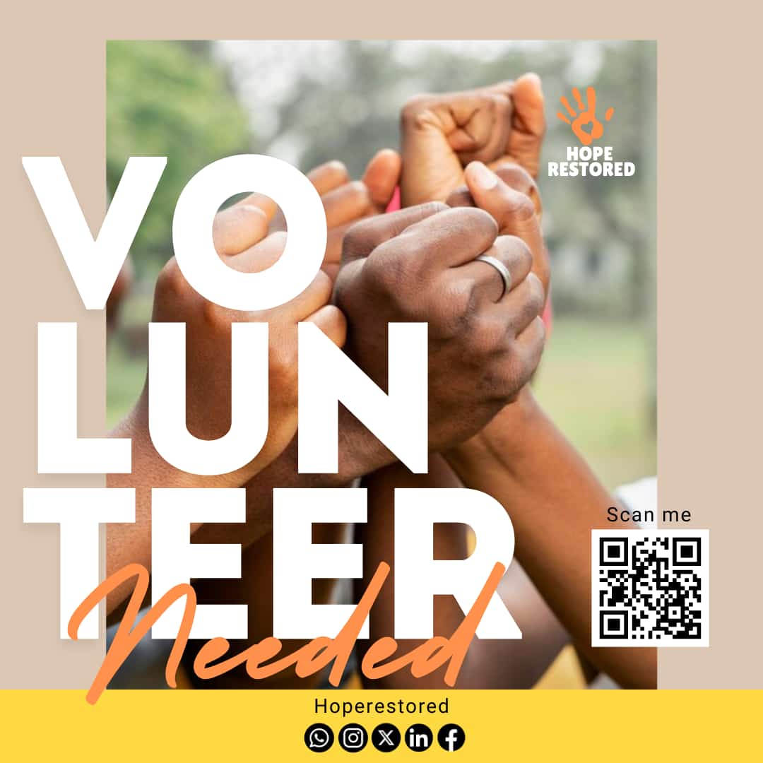 MurungiOwenChr1's tweet photo. Hello my beautiful people, here's another great opportunity for you to give back to the community & restore hope to the broken families.
As Hope Restored Family, we will be doing a love day outreach in Luweero on the 14th of September and we would like to invite to be part. https://t.co/TDYGsTwwU6