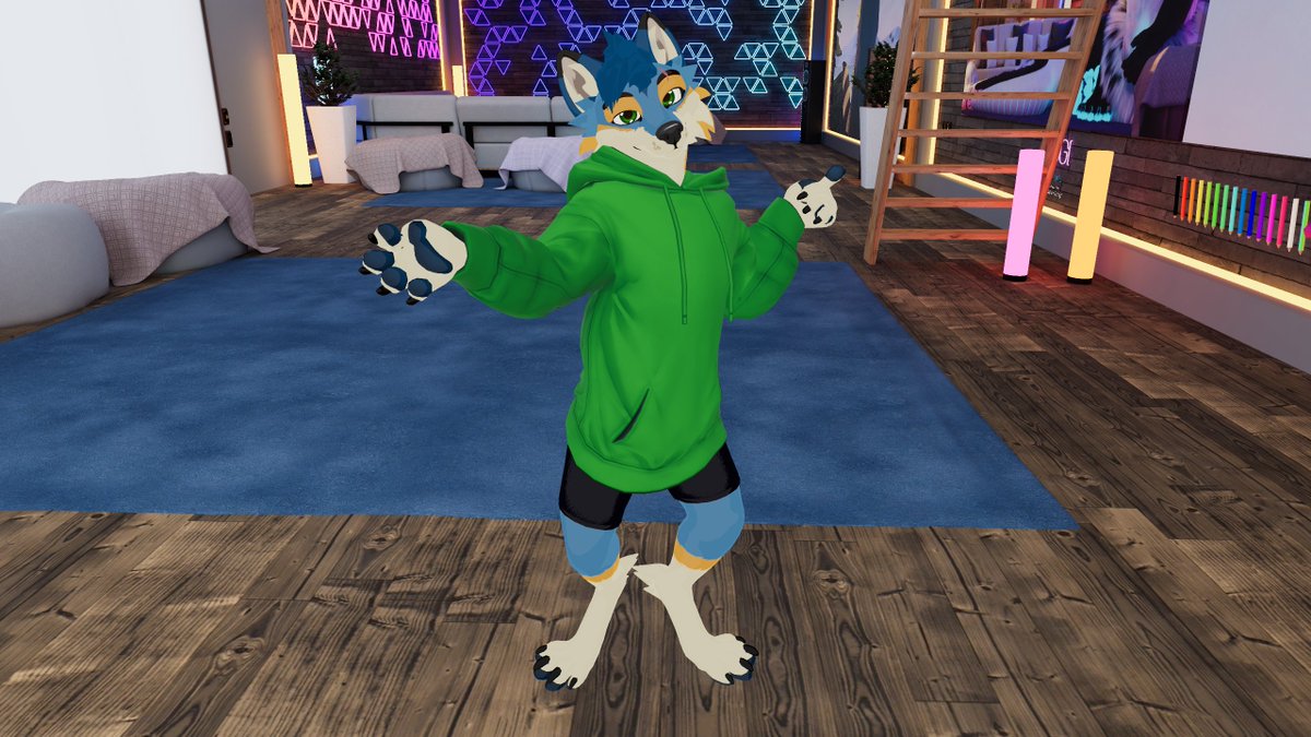 RGdogArts's tweet photo. #vrchat #vrchatavatar #commission #vrchatfurry 
a recently finnished vrc commission for @thatbluehusky https://t.co/c95eOxJbsI