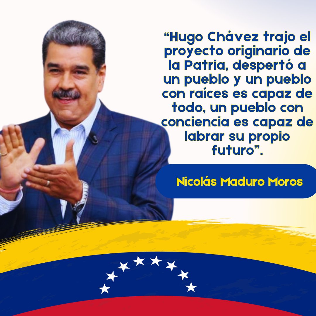 Vamos Nico 👏👏👏

Venezuela se respeta, digna hija de BOLÍVAR 

#laesperanzaestáenlacalle 
#ElZuliaEstáConElGalloPinto
<a href="/dcabellor/">Diosdado Cabello R</a> <a href="/delcyrodriguezv/">Delcy Rodríguez</a> <a href="/jorgerpsuv/">Jorge Rodríguez</a> <a href="/NicolasMaduro/">Nicolás Maduro</a> <a href="/PartidoPSUV/">PSUV</a>