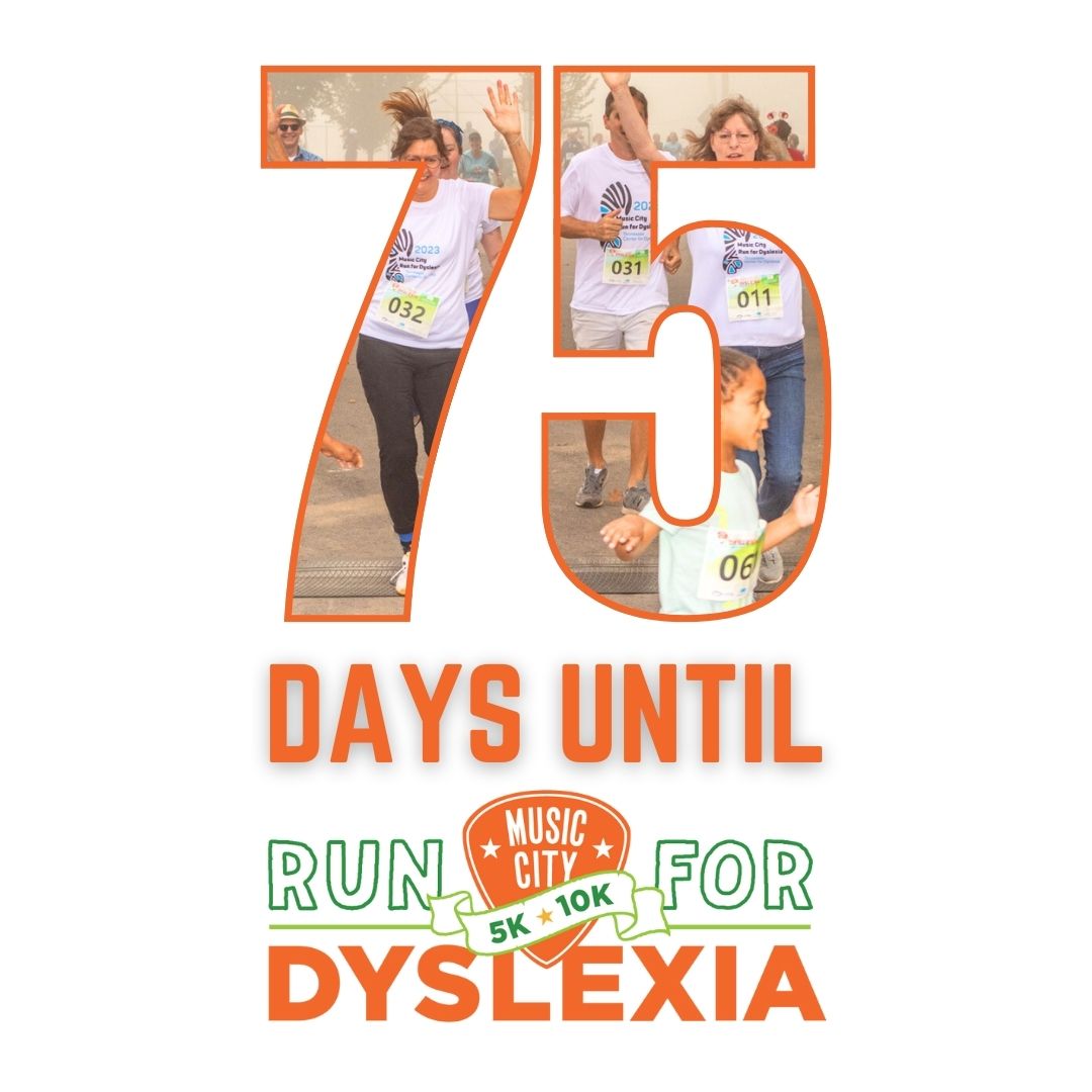 September 28 is approaching fast, only 75 days left! Register before the registration cost increases at the end of the month! 

Register now and #RunForAReason!

#5k #10k #run #running #training #5ktraining #Nashville #NashvilleTN #NashvilleParent #Dyslexia #DyslexiaAwareness