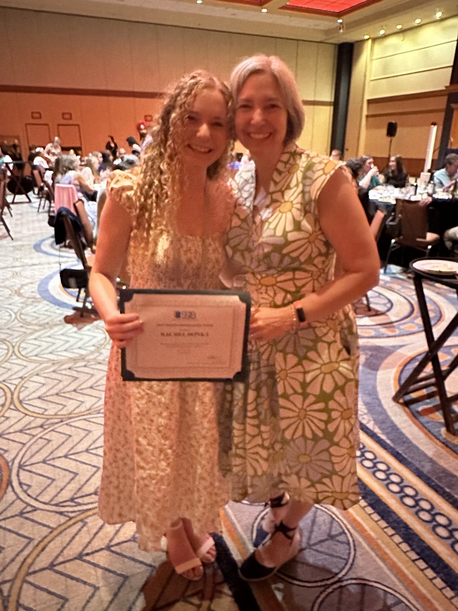 OMG <a href="/RachelDonka/">Rachel</a> won best poster presentation (ever, ever!) at #SSIB2024