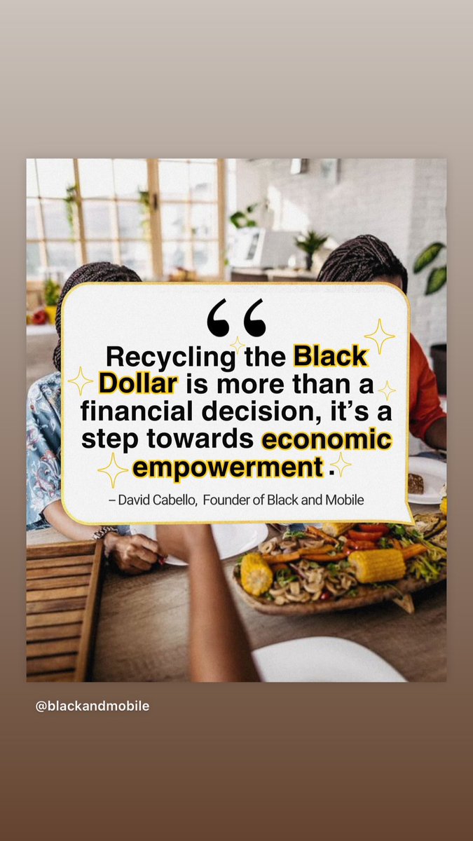 It’s more than a purchase, it’s our PURPOSE! ✊🏾

By supporting Black-owned businesses, we strengthen our communities and build a brighter future for us all. Visit our profile and download our mobile app today to explore nearby Black owned restaurants in your city 📲🚲