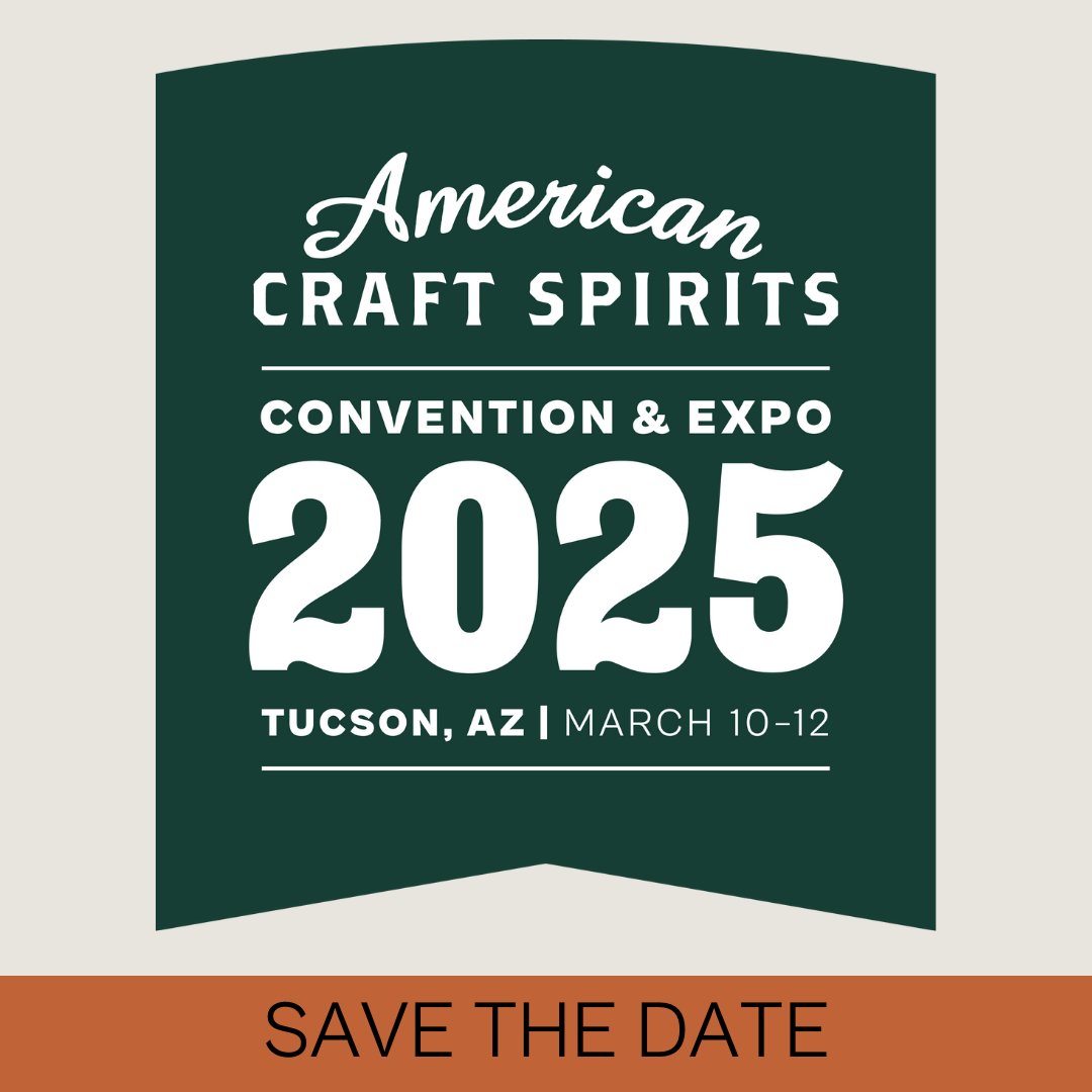 This year's ACSA Convention was epic!  Join us next year in Tucson, March 10-12, 2025 for another unparalleled opportunity to connect, learn, and lead the future of craft spirits — together!

Save the date and look for Exhibitor registration and other updates coming soon!