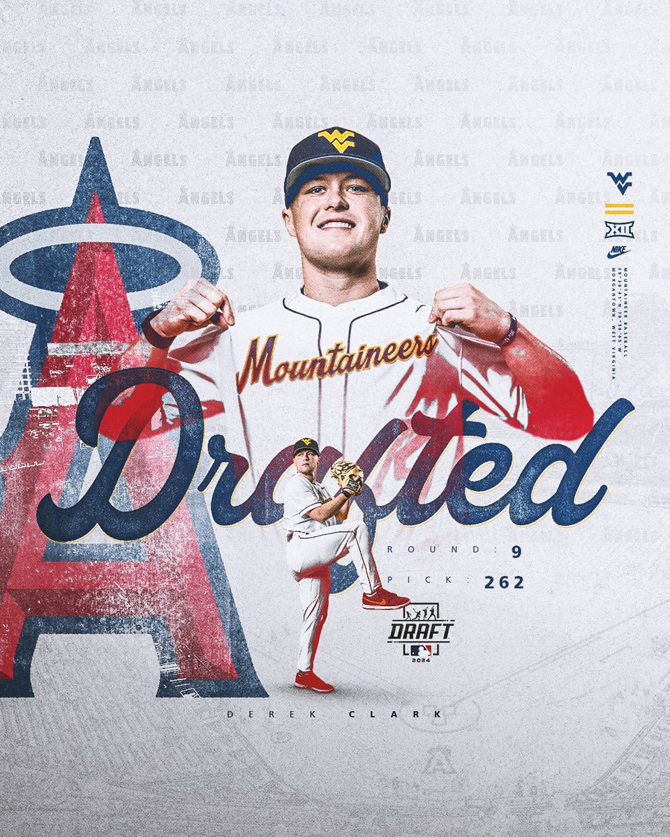 DC is going Hollywood!

<a href="/dclark3012/">Derek Clark</a> is taken by the Angels in the ninth round!

#HailWV