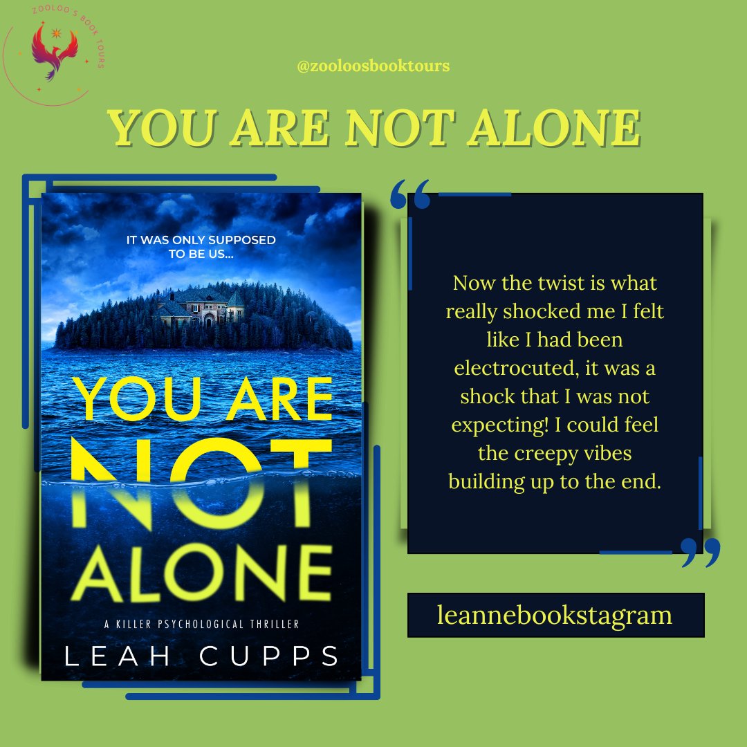 ZooloosBT's tweet photo. Today the #booktour for #YouAreNotAlone kicked off with posts from #twilight_reader @mrsbookburnee
#leannebookstagram ~ You can read all the reviews here ~ https://t.co/0DQB3pdZpI
Tomorrow @Steph_taylor87
#donnareads03 will be joining the tour!
#LeahCupps @inkubatorbooks
#ZBT https://t.co/kO2hoA9fWL
