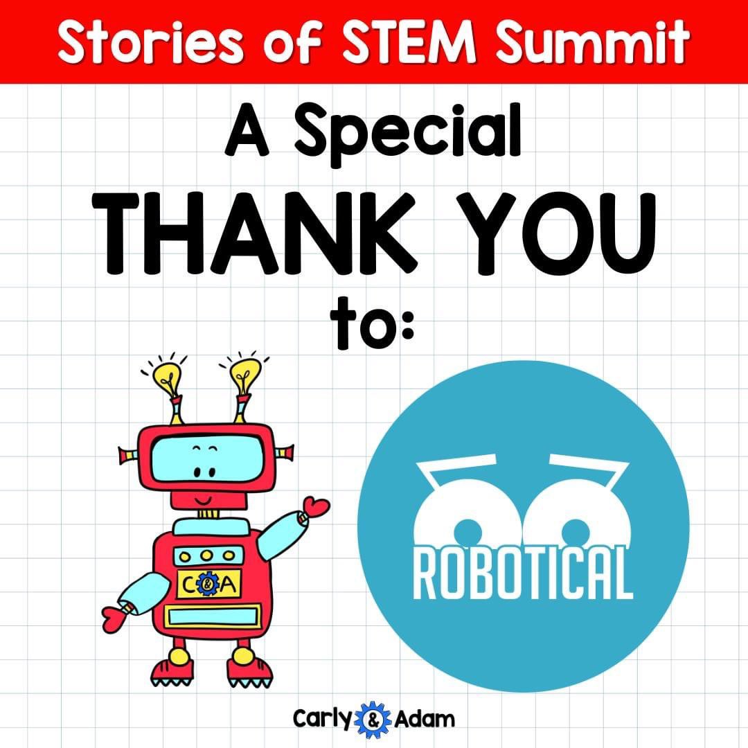 carlyandadam's tweet photo. Thank you @RoboticalLtd for supporting our teachers at the virtual #storiesofstem #stemteachersummit

It’s not too late to watch all of the sessions and join in on the giveaways: https://t.co/aEP05I5SHi

Learn more about Robotical: https://t.co/fGlHrGc3Wy https://t.co/CWQbOwxK12