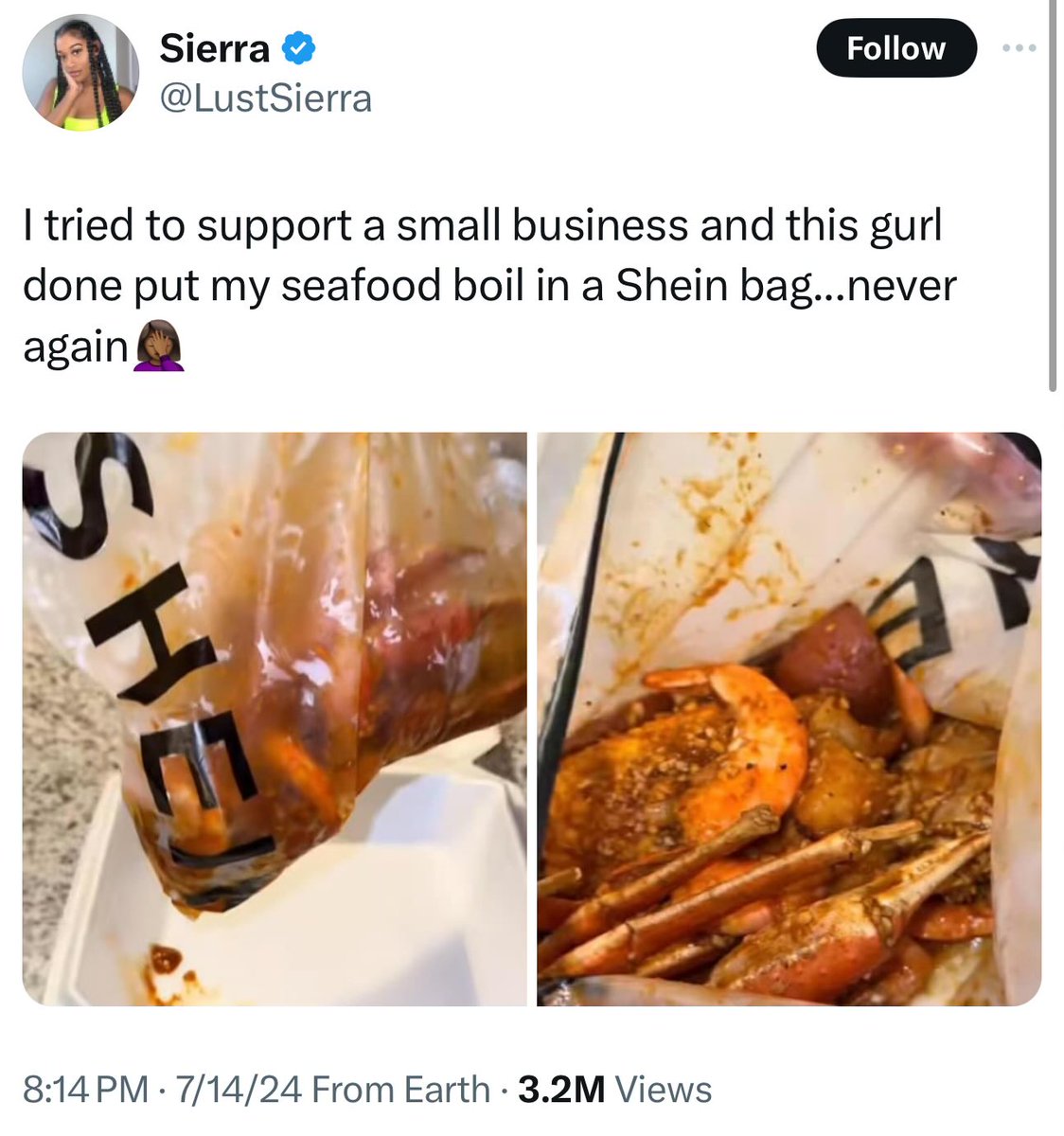 dances's tweet photo. SHEIN seafood boil daughter 
Or 
Pasta charcuterie board son https://t.co/5C9wm7PxhN
