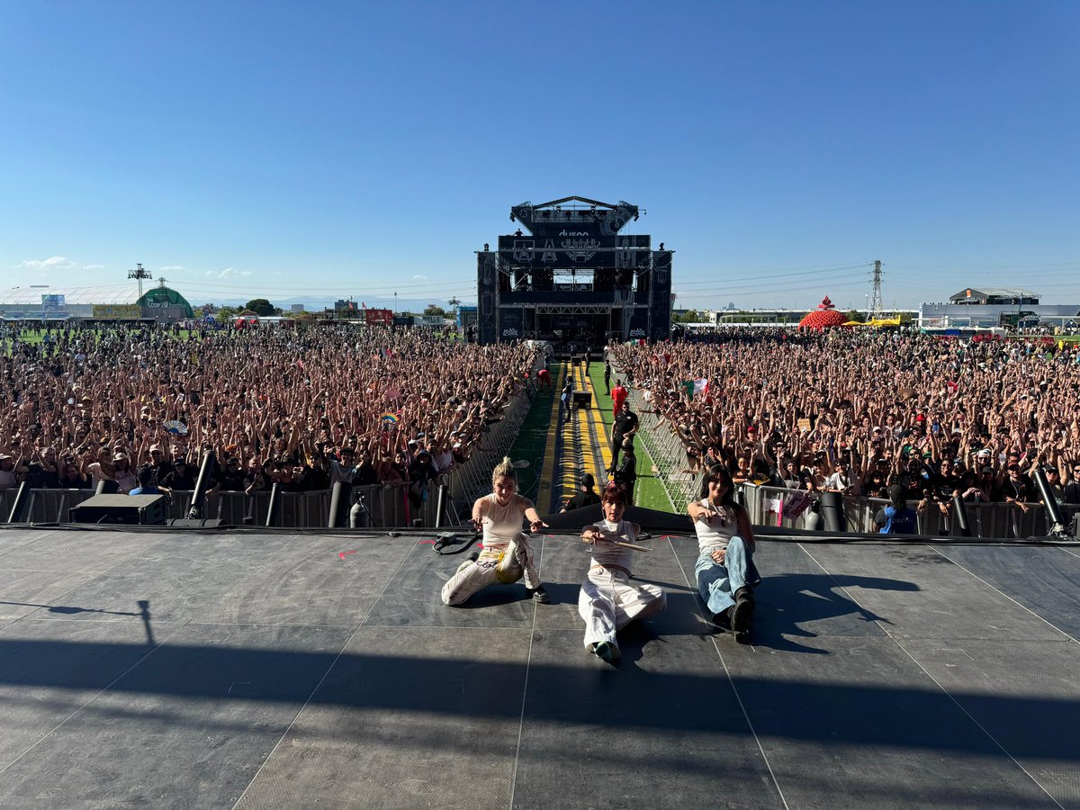 TheWarningBand2's tweet photo. fotos del Mad Cool Festival 🤘
gracias por todo ❤️‍🔥 https://t.co/nU6hoBFWlS