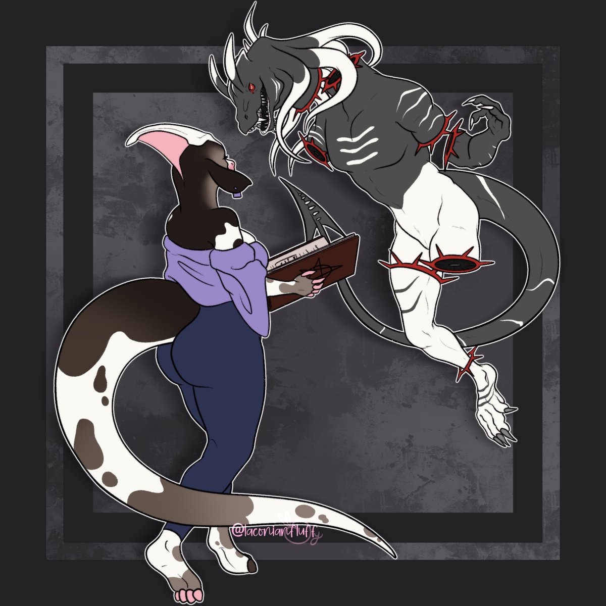 Iaconianfluff's tweet photo. 2nd attack this year!

#artfight #artfight2024 #artfightstardust https://t.co/xscvTw2LIf