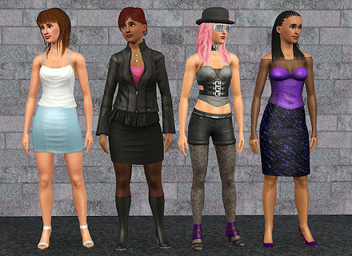SimneySpears's tweet photo. we don't talk about the fashion in Sims 3 enough... everything was SO cvnty https://t.co/kwi8sA4ZRq