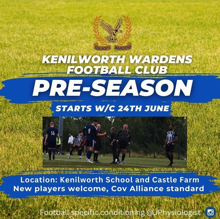 New players are still welcome.  
Training Mondays and Thursdays. 
<a href="/KenilworthWrdns/">Kenilworth Wardens FC</a> 
<a href="/Eamonn_J_R/">Eamonn JR</a> 
instagram.com/kenilworth_war…