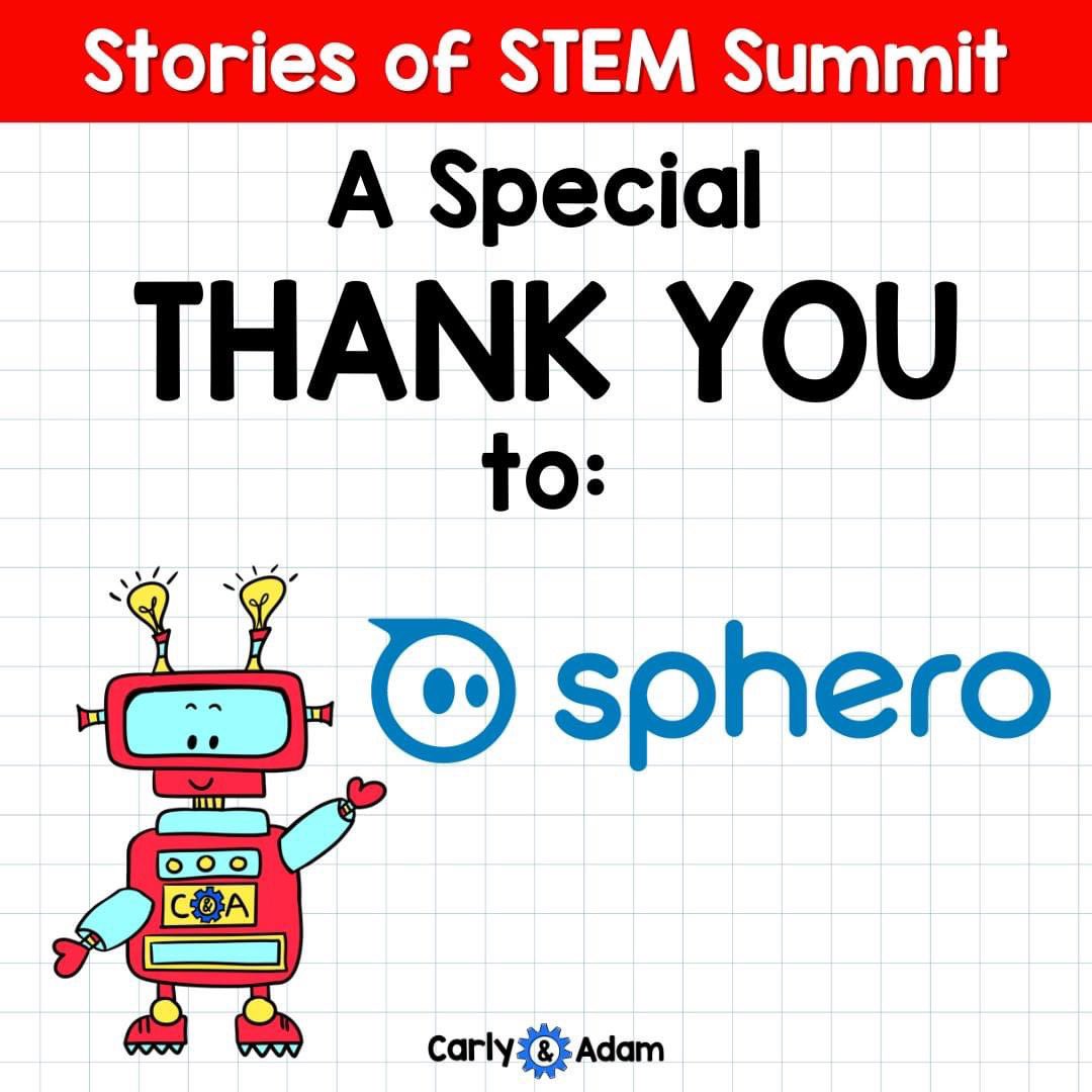 carlyandadam's tweet photo. Thank you @Sphero for supporting our teachers at the virtual #storiesofstem #stemteachersummit

It’s not too late to watch all of the sessions and join in on the giveaways: https://t.co/aEP05I5SHi

Learn more about Sphero: https://t.co/HlhSpCgcE8 https://t.co/uU3nWvv5eW