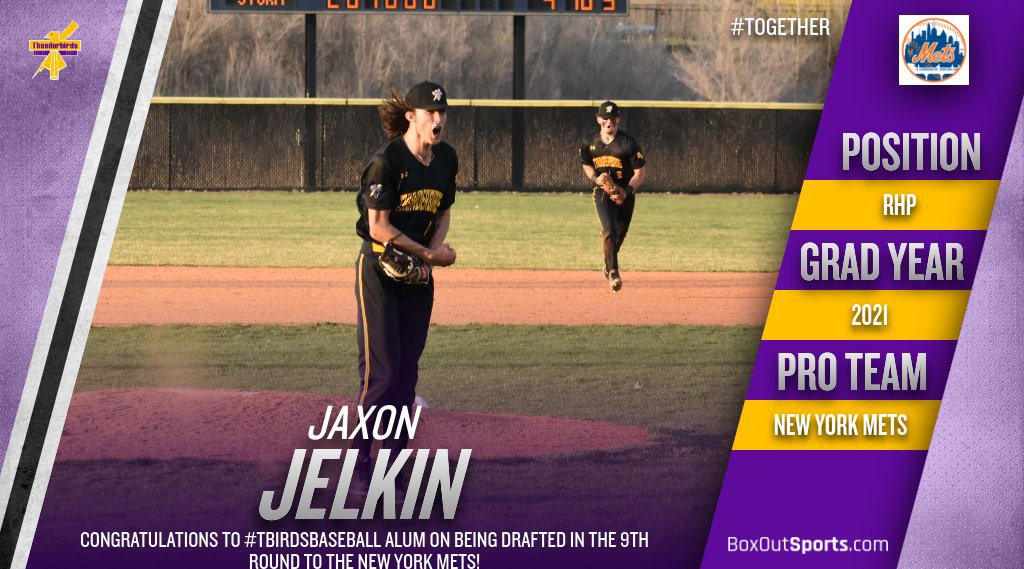 Bellevue West Thunderbirds Baseball (@t_birdsbaseball) on Twitter photo CONGRATULATIONS to #TBIRDSBASEBALL #ALUM Jaxon Jelkin on being selected in the 9th Round of the #MLBDraft to the New York Mets! We are so proud of you!!! <a href="/jaxonj24/">Jaxon Jelkin</a> <a href="/TbirdEMPIRE/">Bellevue West</a> #ProBirds #LGM CONGRATULATIONS to #TBIRDSBASEBALL #ALUM Jaxon Jelkin on being selected in the 9th Round of the #MLBDraft to the New York Mets! We are so proud of you!!! <a href="/jaxonj24/">Jaxon Jelkin</a> <a href="/TbirdEMPIRE/">Bellevue West</a> #ProBirds #LGM